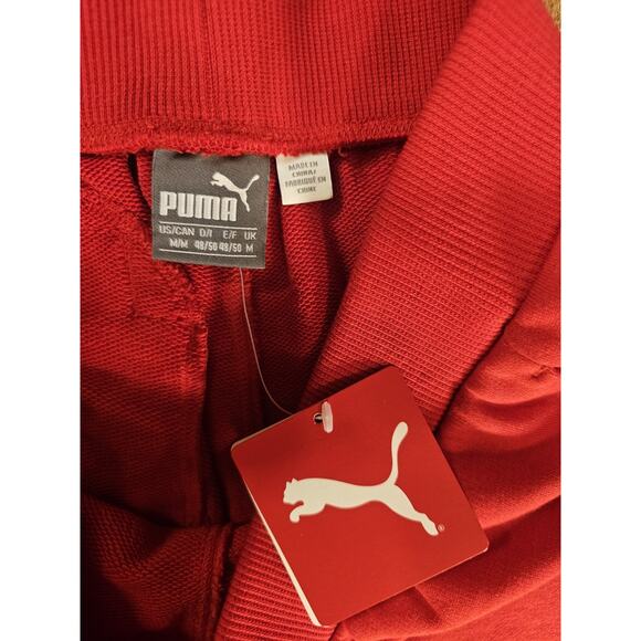 Puma Ferrari Race Red Rossa Corsa Joggers / Sweat Pants Size M NWT - Picture 5 of 12